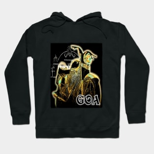 Classic Motorbike in Goa Hoodie